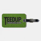 teedup bagtag bagagelabel (Achterkant horizontaal)