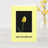teelbloem kaart (Gele Bloem)