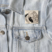 Teelt en kadavers vierkante button 5,1 cm (In situ)