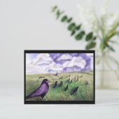 Teelt in het veld briefkaart (Staand voorkant)