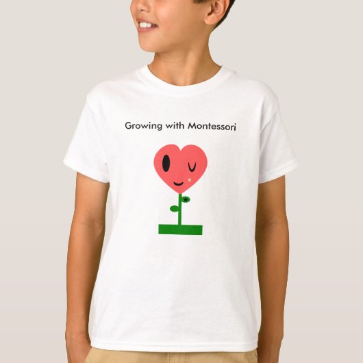 Teelt met Montessori T-shirt (Voorkant)
