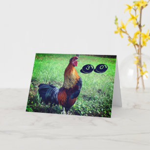 Teelt Rooster Funny 30th Birthday Kaart