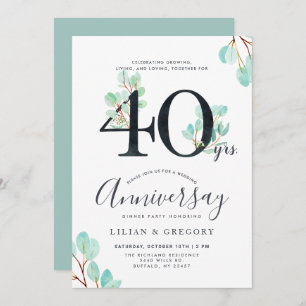 Teelt samen 40e Jubileum Eucalyptusthema Kaart