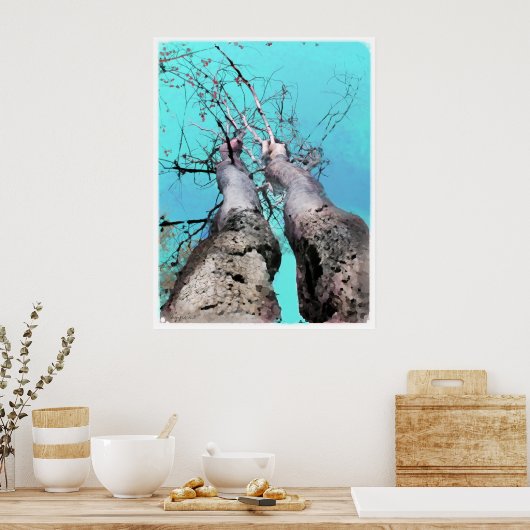 Teelt samen oud, poster (Keuken)