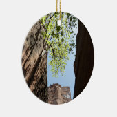 Teelt tussen rotsen in het natuurpark Zion Keramisch Ornament (Rechts)