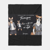 TEEMIGNON FLEECE DEKEN (Voorkant)