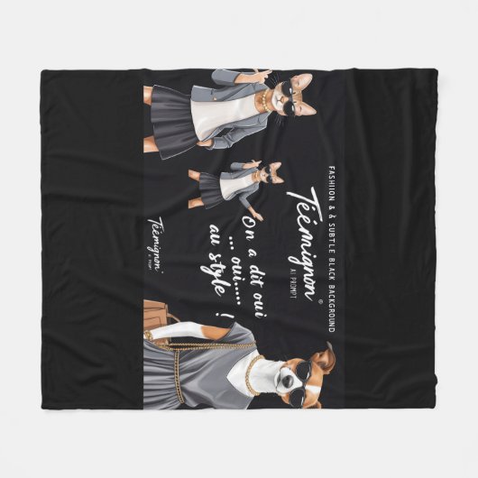 TEEMIGNON FLEECE DEKEN (Voorkant (Horizontaal))