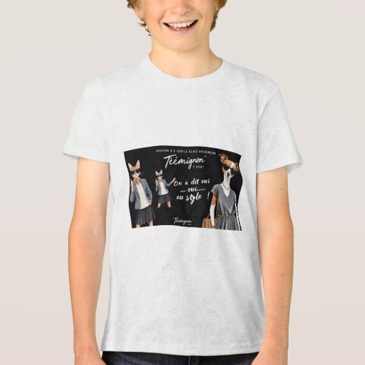 TEEMIGNON Tri-Blend SHIRT (Voorkant)