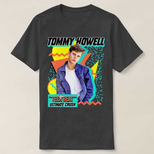 TEEN BEAT Ultimate Crush Tommy Howell T-shirt (Design voorkant)