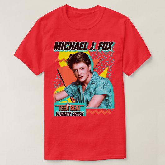 TEEN BEAT Ultimate CrushJ Fox T-shirt (Design voorkant)