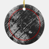 Teen Boy Keramisch Ornament (Achterkant)