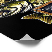 Teen Boys Fishing Reeling In First Day Of School B Poster (Hoek)