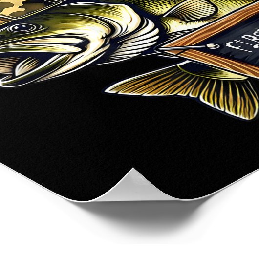 Teen Boys Fishing Reeling In First Day Of School B Poster (Hoek)