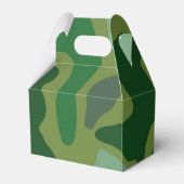 Teen Boys Green Camo Party Gift Box Bedankdoosjes (Achterkant)