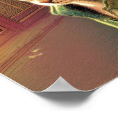 Teen cat green sweater urban alien poster (Hoek)