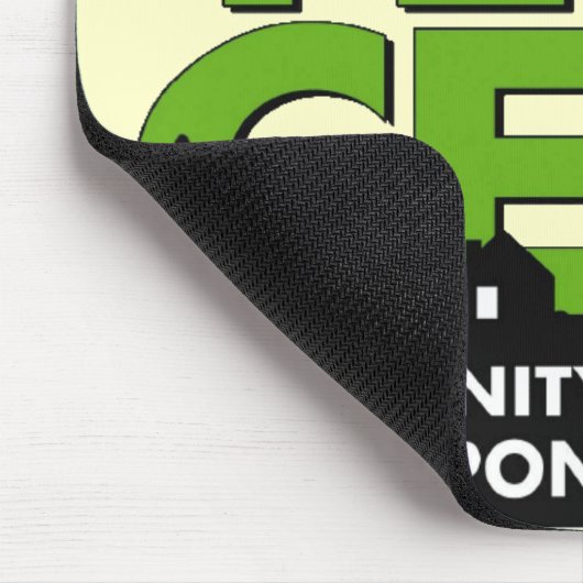Teen CERT Mousepad Muismat (Hoek)