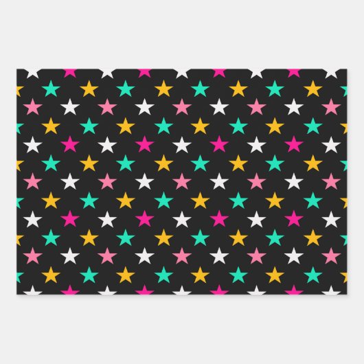 Teen Dream Cheerleader Pattern Inpakpapier Vel (Voorkant 2)