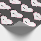 Teen esthethethetische verbindingspop  cadeaupapier (Hoek)