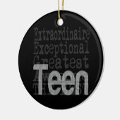 Teen Extraordinaire Keramisch Ornament (Links)