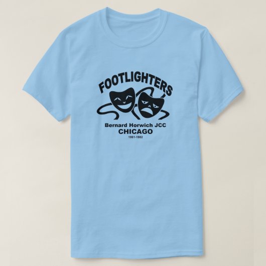Teen Footlighters, Bernard Horwich JCC, Chicago T-shirt (Design voorkant)