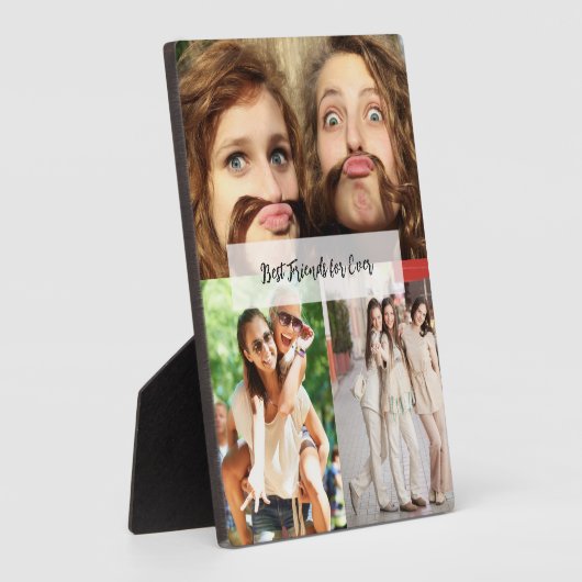 Teen/Gen Z gestileerde Schattigee BFF esthetiek Fotoplaat (Zijkant)