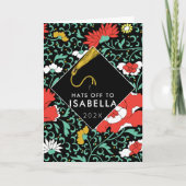 Teen Girl Afstuderen Card Kaart (Voorkant)