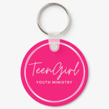 Teen Girl Jeugd Ministerie Sleutelhanger