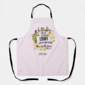 Teen Goddochter Gift - Persoonlijk Proverb Quote Schort (Voorkant)