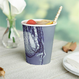 Teen Grey Verjaardagsfeest Net & Volleybal Sport Papieren Bekers