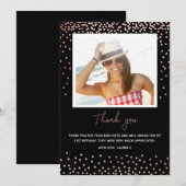 Teen Hartelijk dank, Volwassenenkaart Bedankkaart (Voorkant / Achterkant)