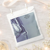 Teen Lichtgrijs Net & Volleybal Sport Bedankzakje (Geknipt)