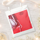 Teen Red Net & Volleybal Sport Bedankzakje (Geknipt)