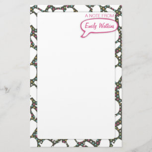 Teen Talk Bubble Stationery Set Briefpapier