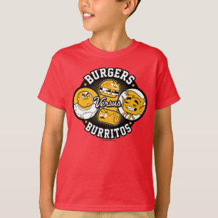 Teen Titans Go!   Burgers Versus Burritos T-shirt