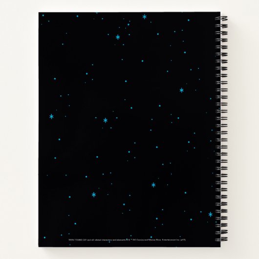 Teen Titans Go! | Cyborg Burger Rap Notitieboek (Achterkant)