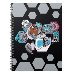 Teen Titans Go!   Cyborgs arsenaal grafisch Notitieboek