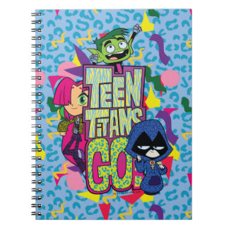 Teen Titans Go! | "Girls Girls" Dierenprint Logo Notitieboek
