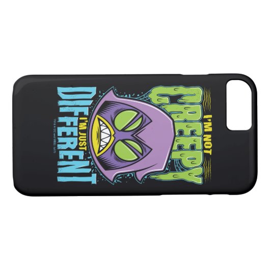 Teen Titans Go! | Raven "Not Creepy I'm Different" Case-Mate iPhone Case (Achterkant (Horizontaal))