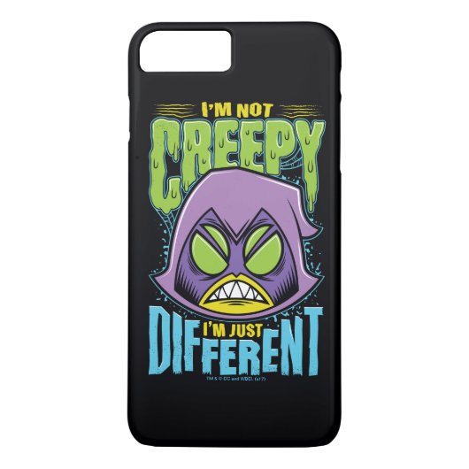 Teen Titans Go! | Raven "Not Creepy I'm Different" Case-Mate iPhone Case (Achterkant)