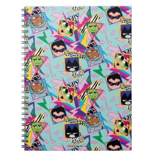Teen Titans Go! | Retro 90's Groepscollage Notitieboek