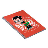 Teen Titans Go! | Robin Booty Scooty Buns Notitieboek (Rechterzijde)