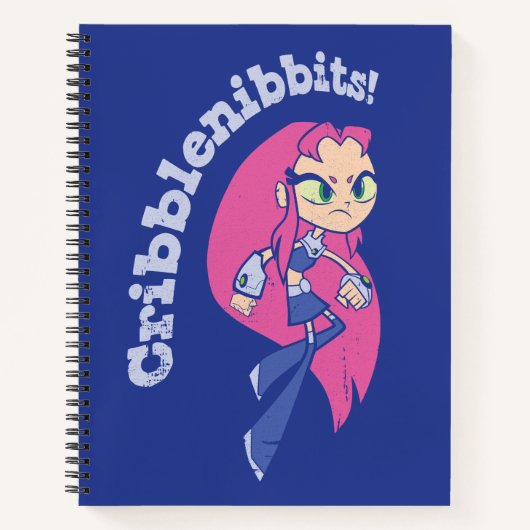 Teen Titans Go! | Starfire "Cribblenibbits!" Notitieboek (Voorkant)
