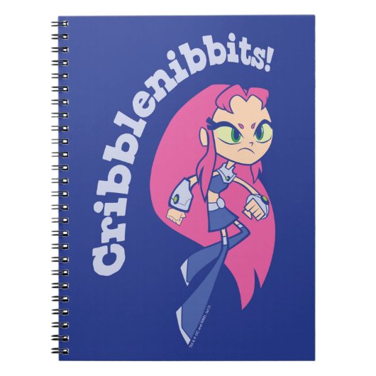 Teen Titans Go! | Starfire "Cribblenibbits!" Notitieboek (Voorkant)