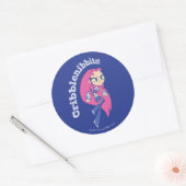 Teen Titans Go! | Starfire "Cribblenibbits!" Ronde Sticker (Envelop)