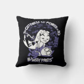 Teen Titans Go! | Starfire & De Sasse Menéér Kussen (Achterkant)