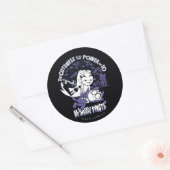 Teen Titans Go! | Starfire & Mr Sassy Pants Ronde Sticker (Envelop)