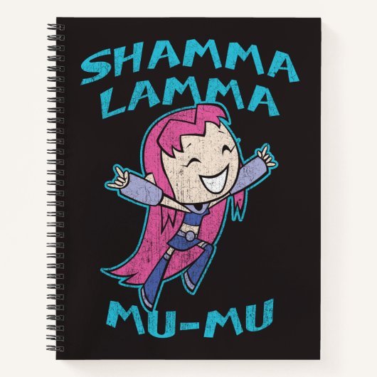 Teen Titans Go! | Starfire "Shamma Lamma Mu-Mu" Notitieboek (Voorkant)