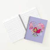 Teen Titans Go! | Starfire's Hart Vuist Grafiek Notitieboek (Binnen)
