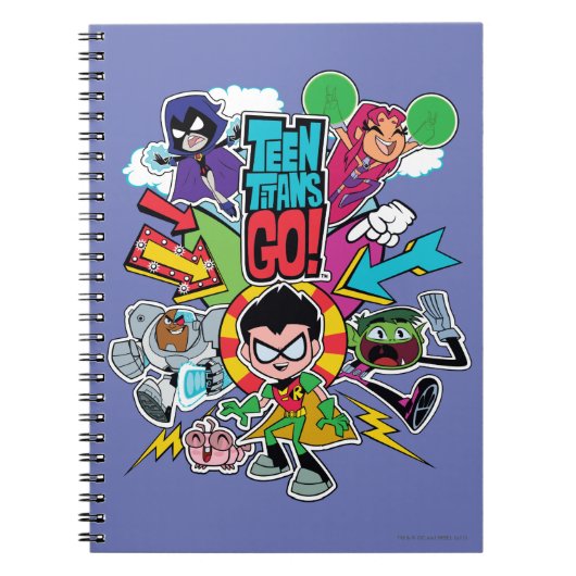 Teen Titans Go! | Team Arrow Afbeelding Notitieboek (Voorkant)