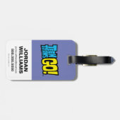 Teen Titans Go! | Team Arrow Grafisch Bagagelabel (Achterkant horizontaal)